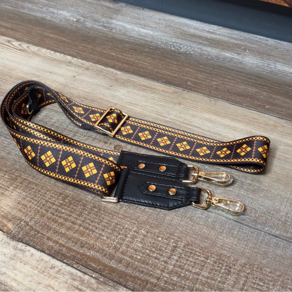 Brianna Bag Strap Crossbody Strap Guitar Style Replacement Strap